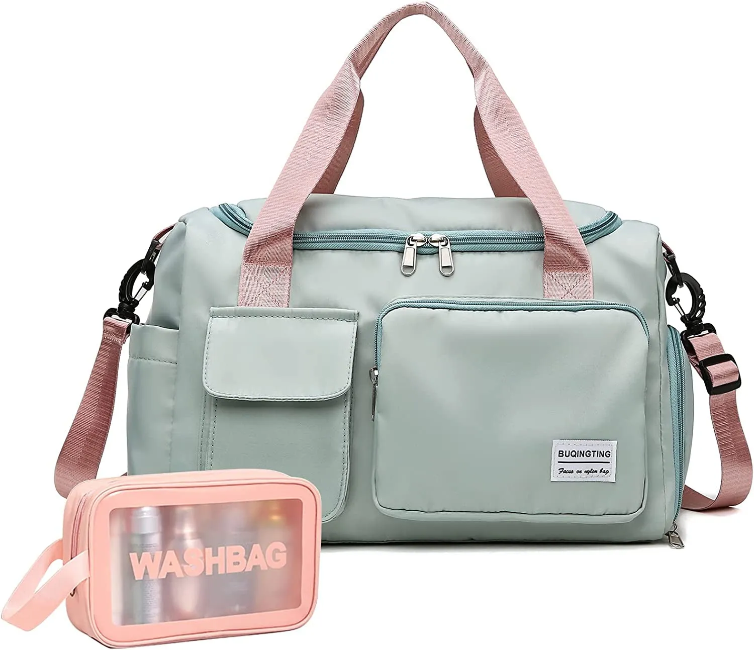 - Shoe for Price-busting Exclusive options Gym Women's Bag Travel Weekend Stylish Adventures Duffle Versatile Compartment with Bag