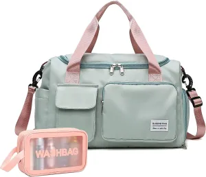 - Shoe for Price-busting Exclusive options Gym Women's Bag Travel Weekend Stylish Adventures Duffle Versatile Compartment with Bag