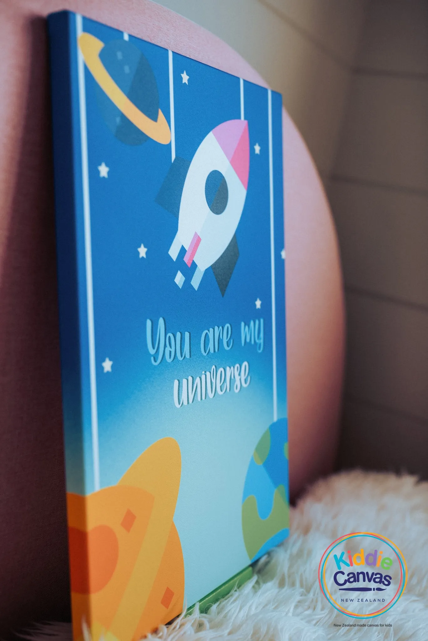 1. Rocket artwork - KIDS CANVAS -  by Arts of Hero