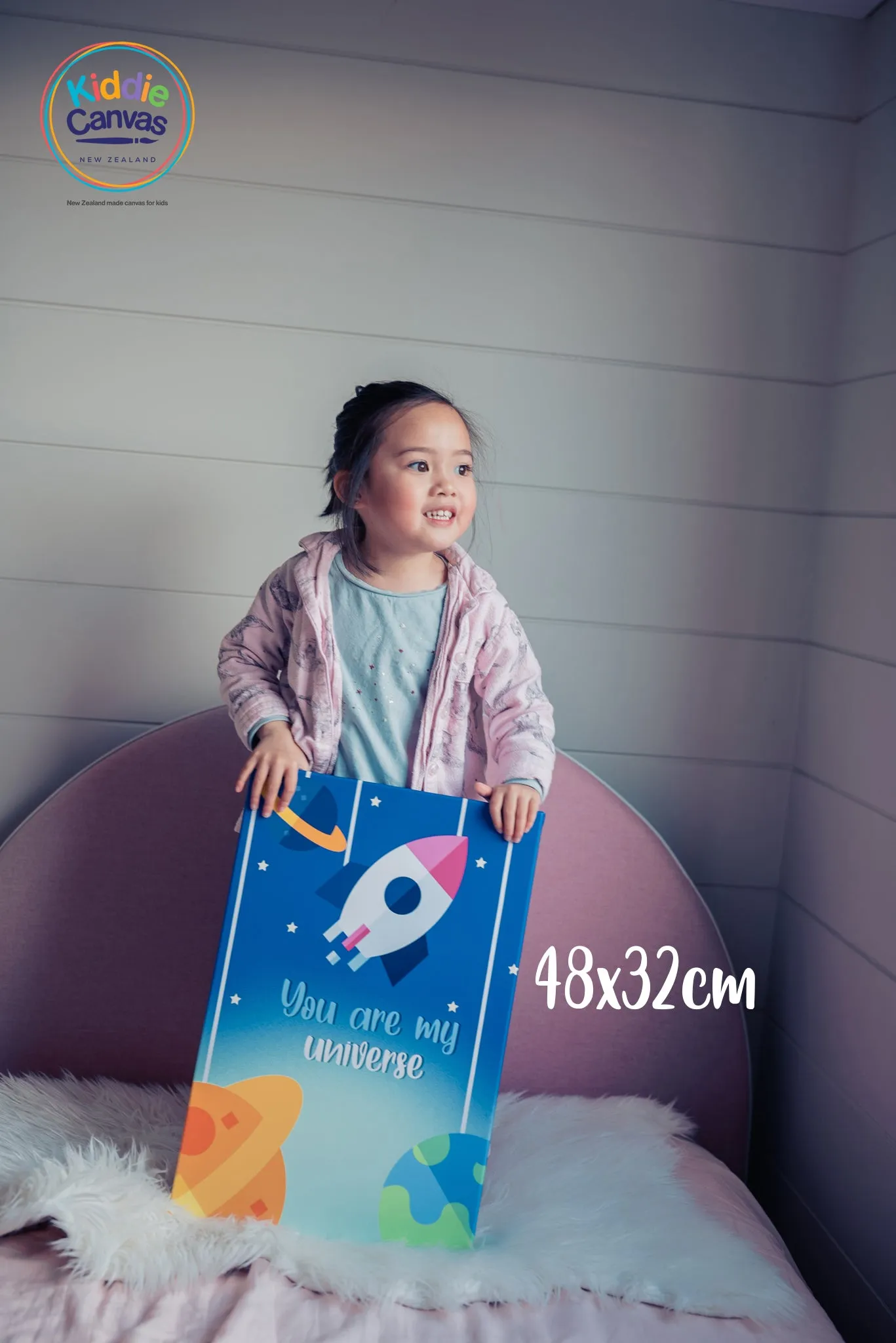 1. Rocket artwork - KIDS CANVAS -  by Arts of Hero