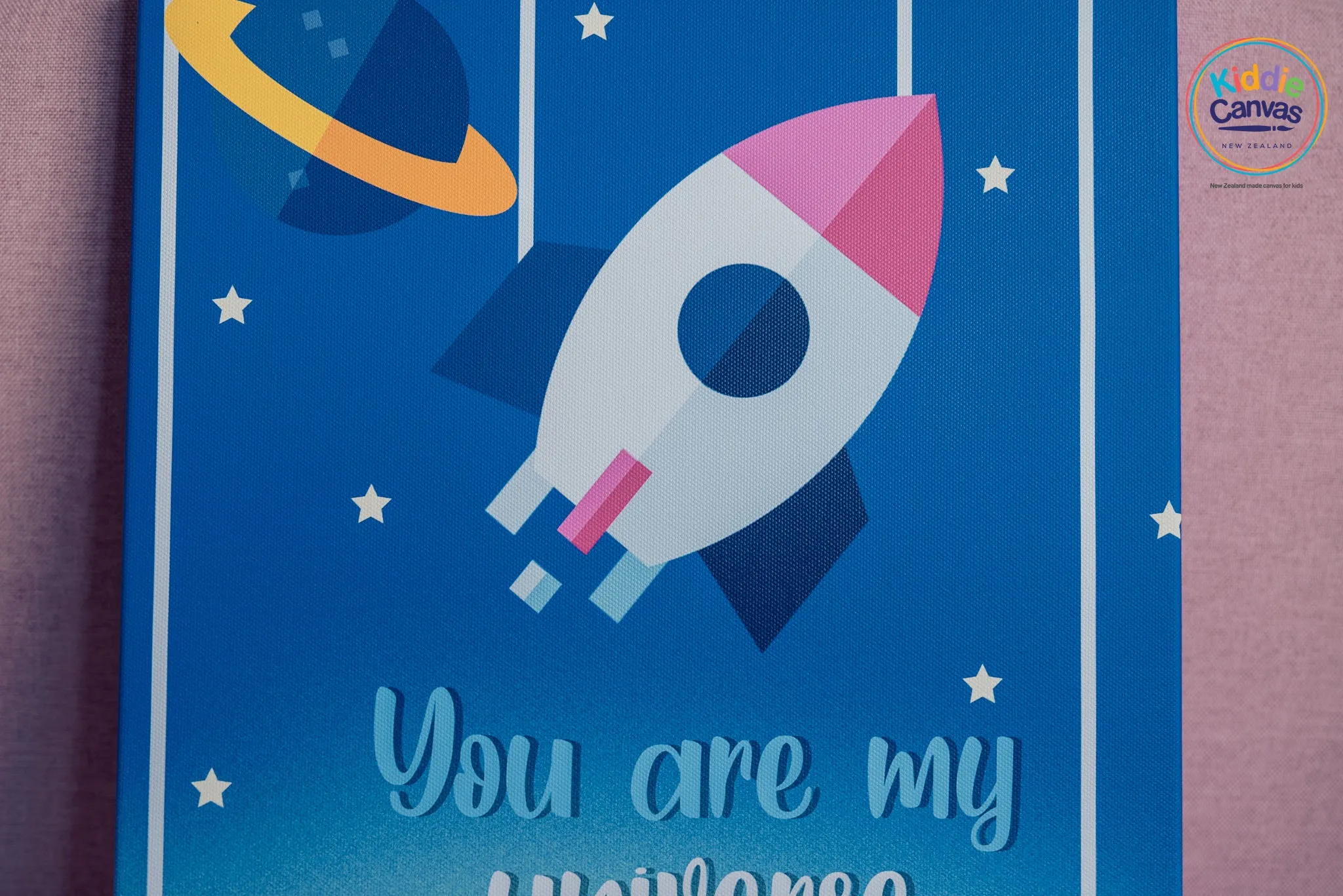 1. Rocket artwork - KIDS CANVAS -  by Arts of Hero