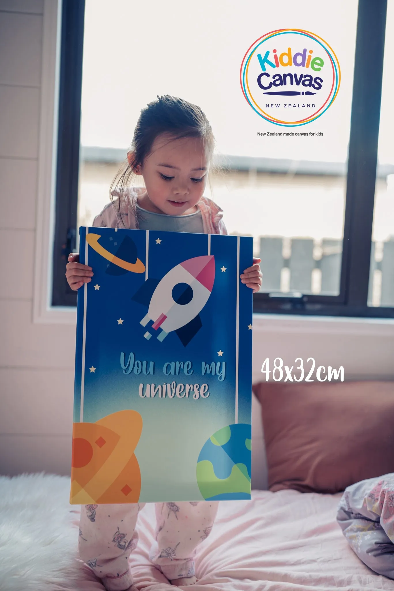 1. Rocket artwork - KIDS CANVAS -  by Arts of Hero