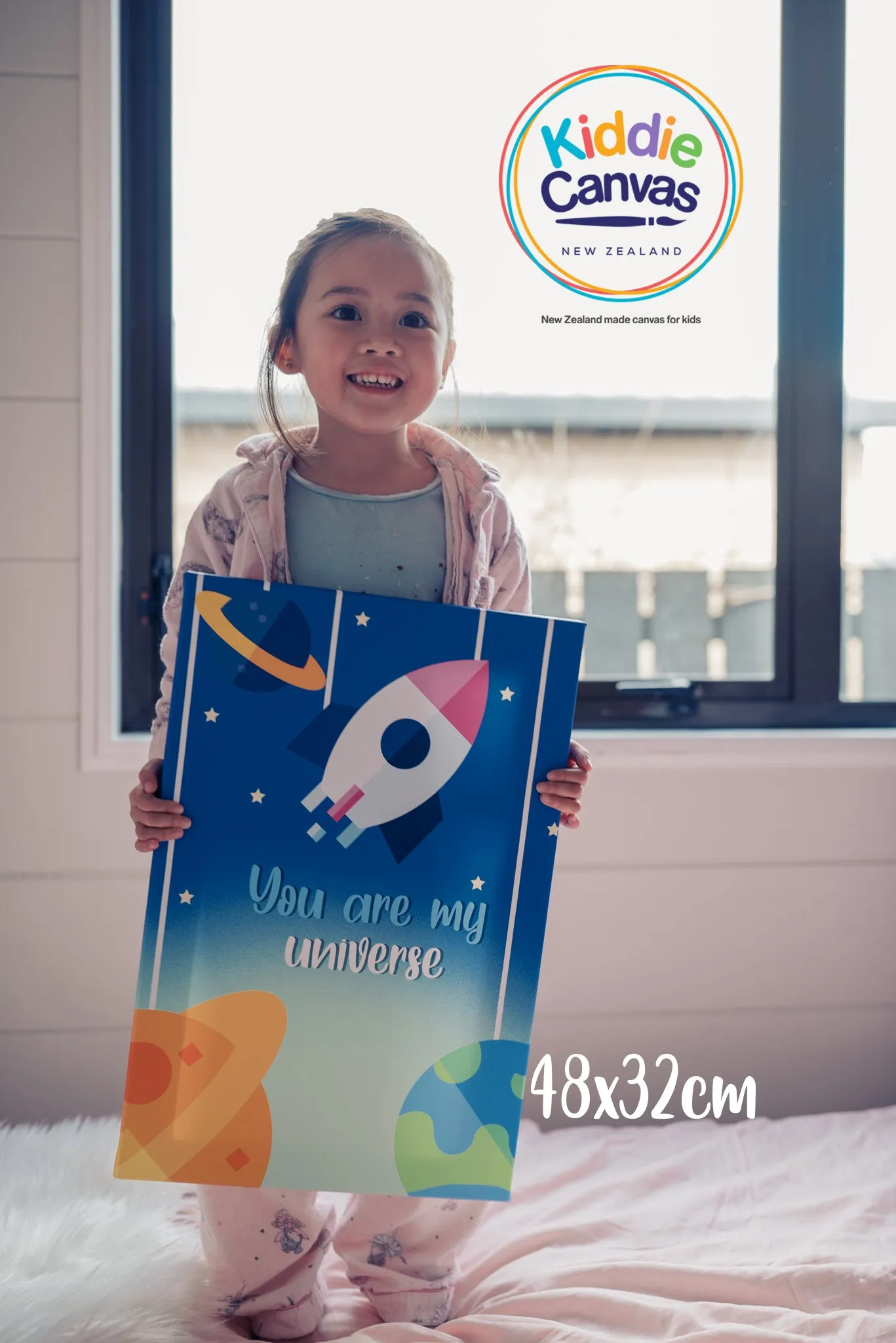 1. Rocket artwork - KIDS CANVAS -  by Arts of Hero