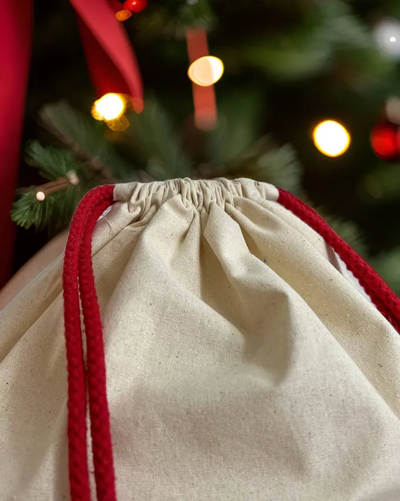 10 ct Wholesale 24 in Cotton Laundry Bags / Santa Sacks - By Pack
