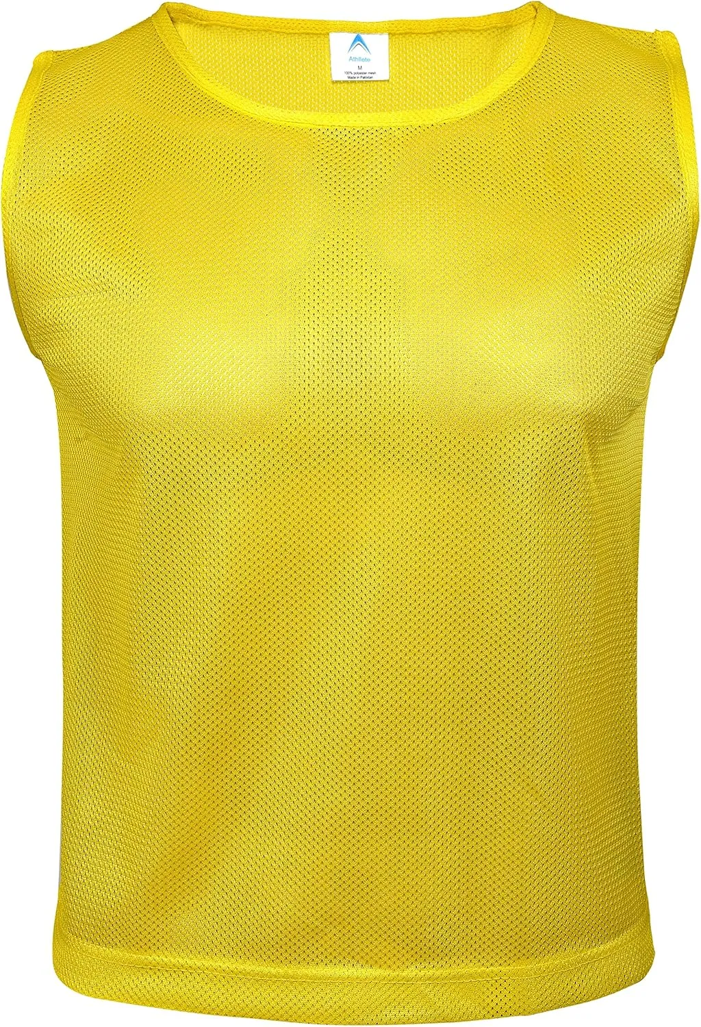 12 pcs Duramesh Pinnies/Scrimmage Vest - Kids Youth and Adult Pinnies, Numbered Penny Jerseys for Soccer