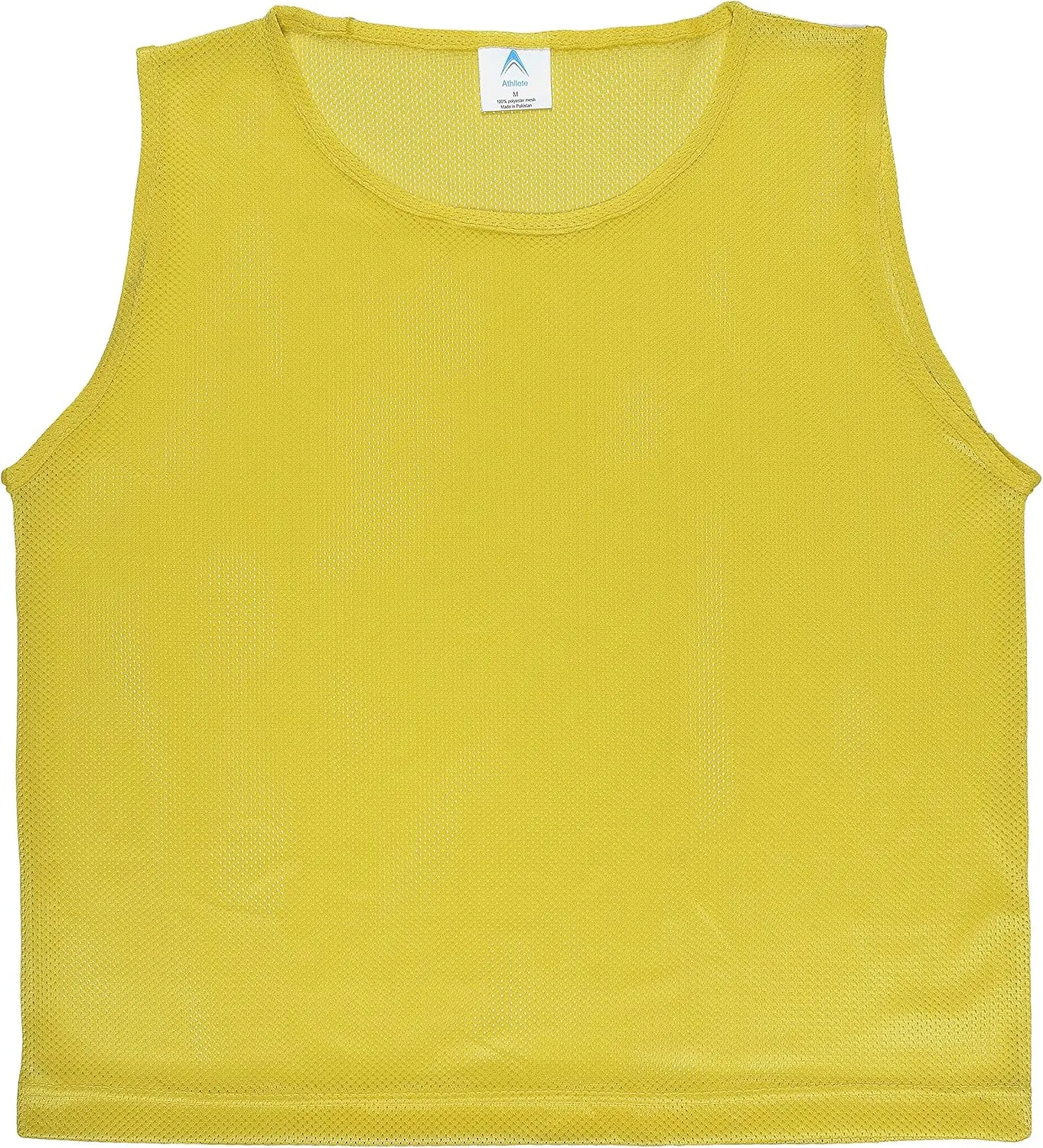 12 pcs Duramesh Pinnies/Scrimmage Vest - Kids Youth and Adult Pinnies, Numbered Penny Jerseys for Soccer
