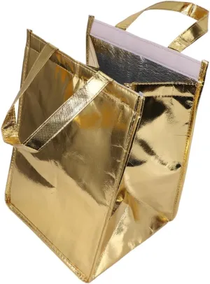 1pc Aluminum Insulation Thermal for Food Non-woven Thermal Portable Rope Waterproof Leakproof