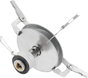 1pc Outdoor Gas Stove Portable Camping Stove for Hiking Backpacking Picnics Convenient Outdoor Cooking Accessory Random Style