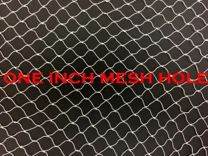20ft X 25ft New Fishing Net, Bird Netting, Turkey, Hawks, Predaters, Chicken Coops, Coyote