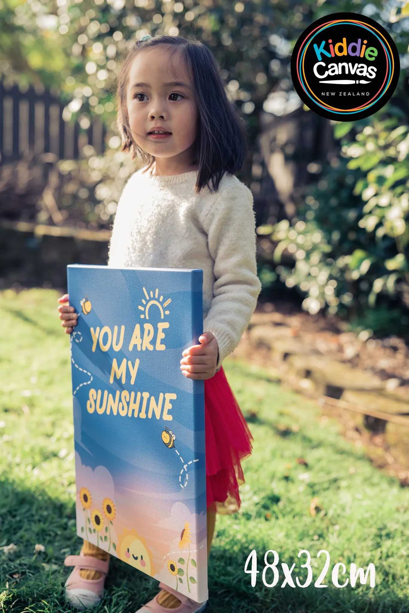 26. You are my Sunshine artwork - KIDS CANVAS - by Arts of Hero