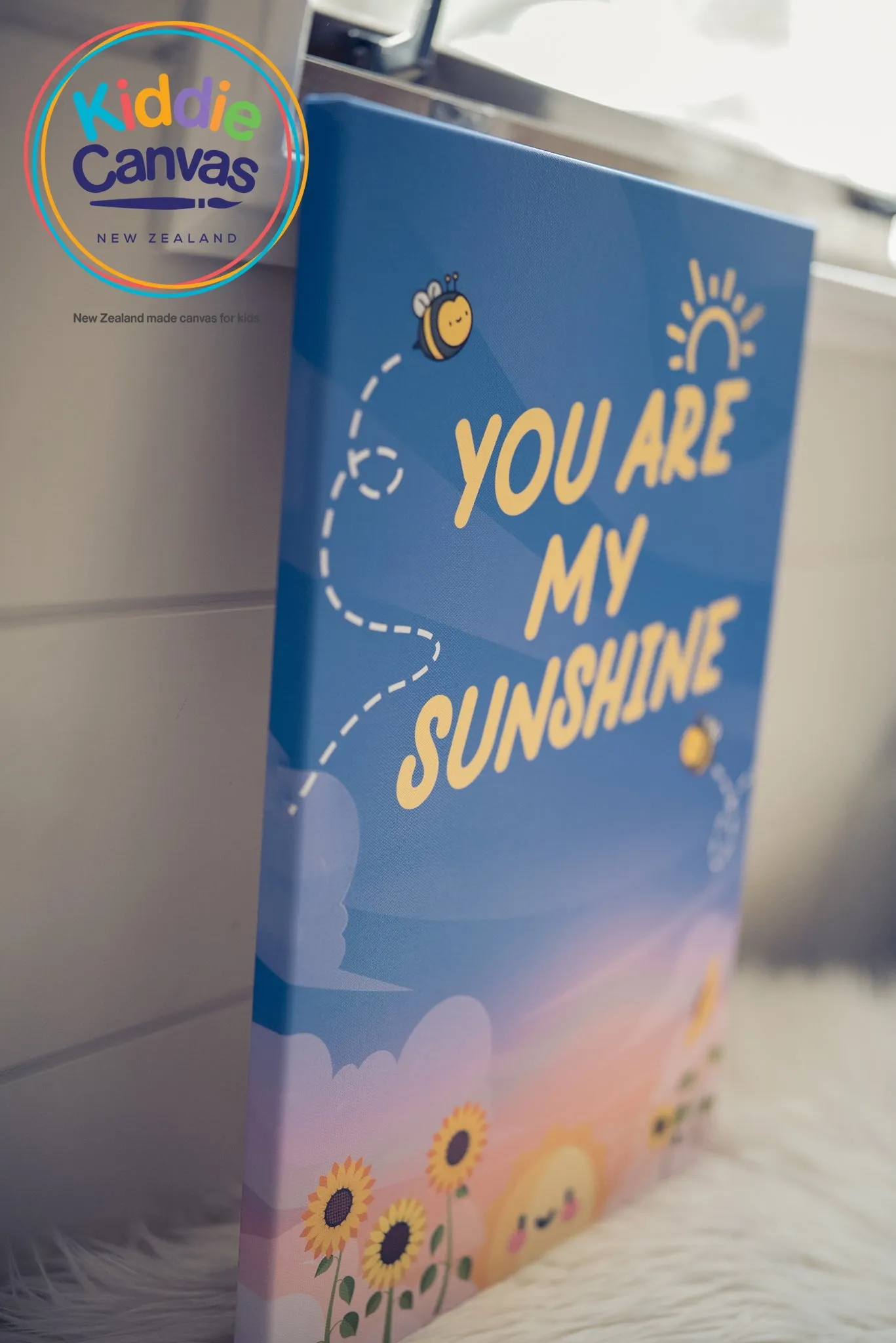 26. You are my Sunshine artwork - KIDS CANVAS - by Arts of Hero