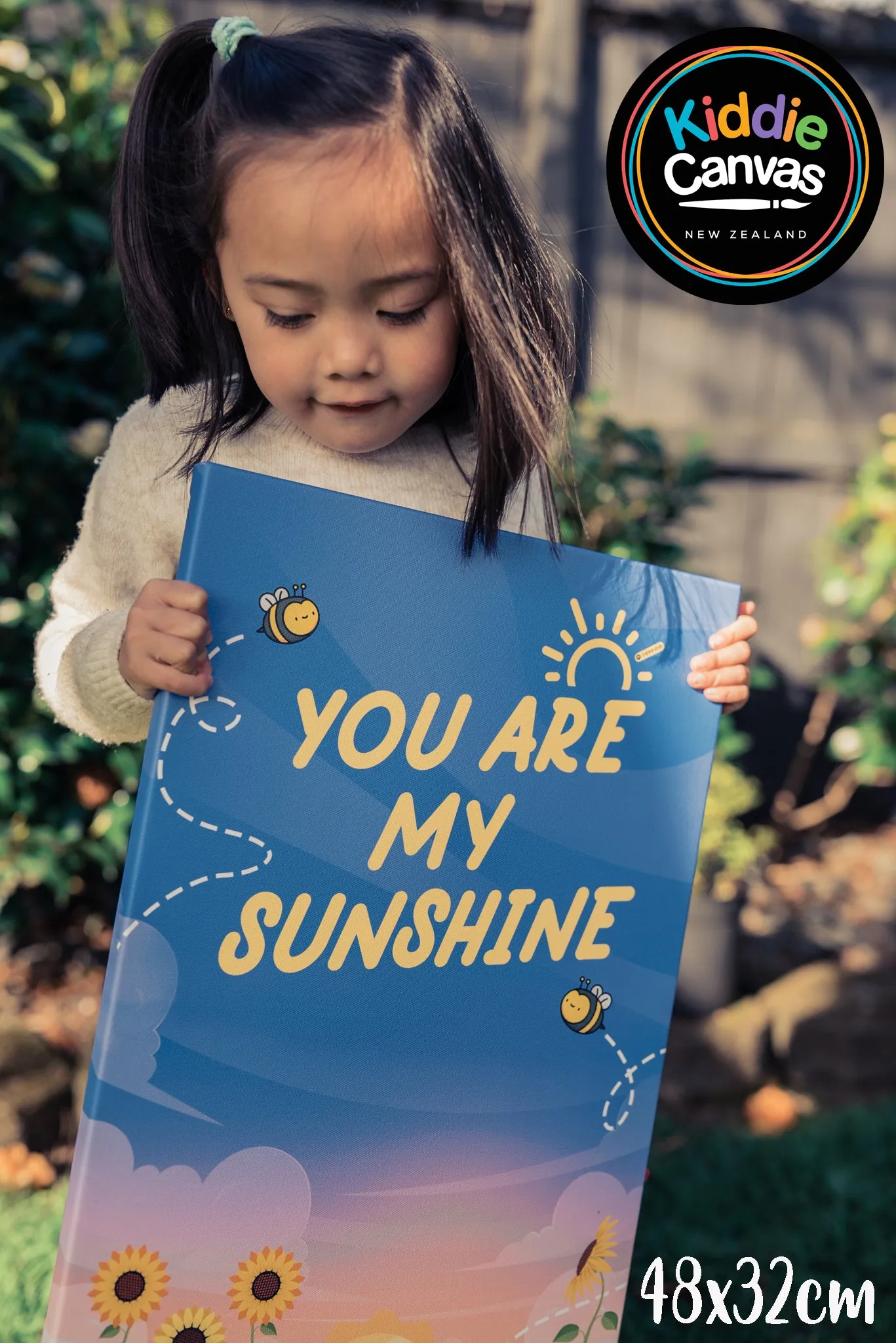 26. You are my Sunshine artwork - KIDS CANVAS - by Arts of Hero