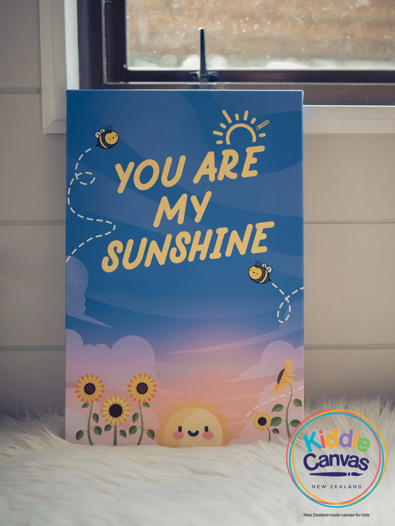 26. You are my Sunshine artwork - KIDS CANVAS - by Arts of Hero