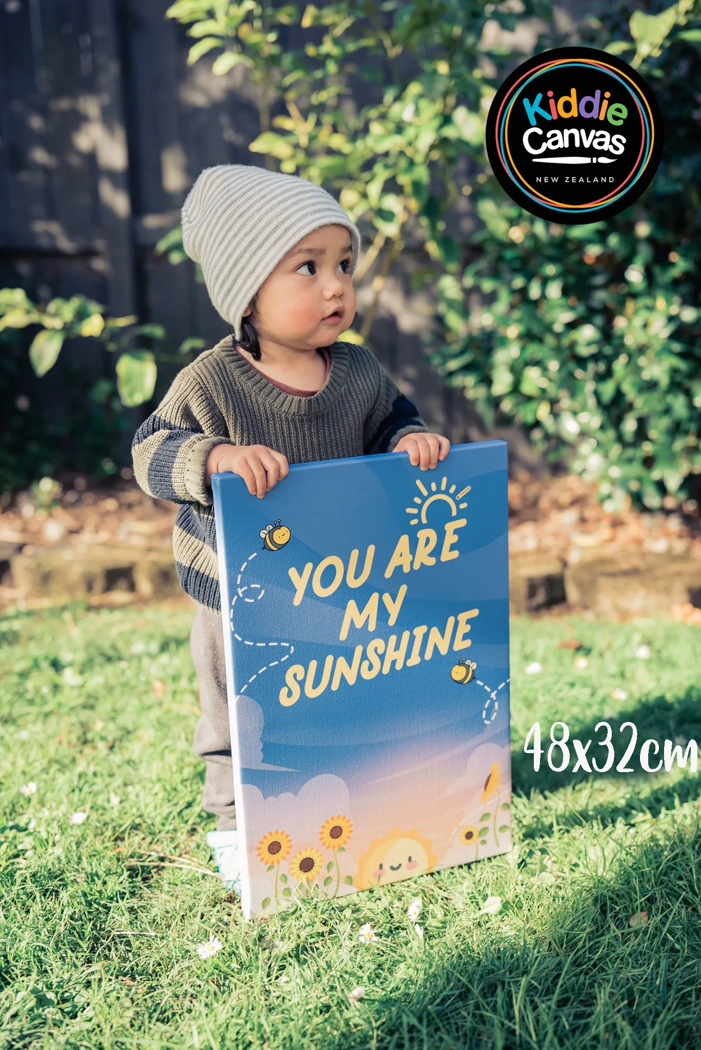 26. You are my Sunshine artwork - KIDS CANVAS - by Arts of Hero
