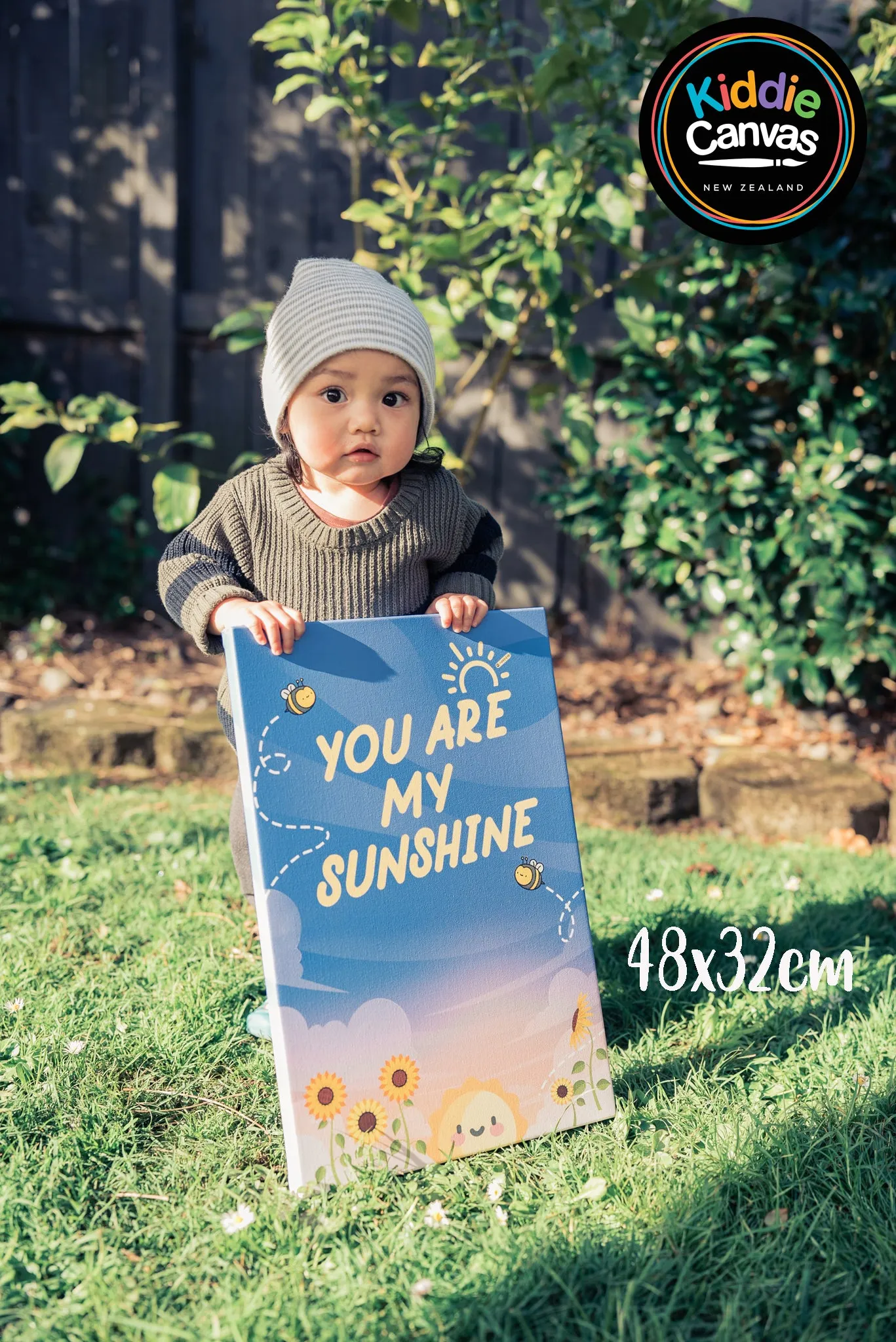 26. You are my Sunshine artwork - KIDS CANVAS - by Arts of Hero