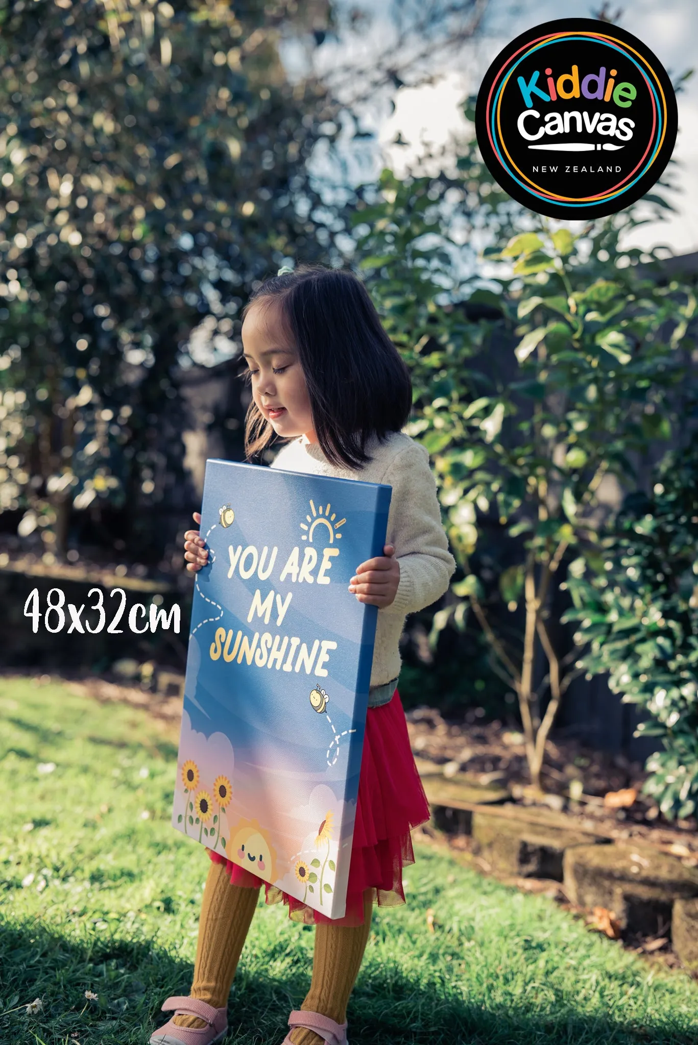26. You are my Sunshine artwork - KIDS CANVAS - by Arts of Hero