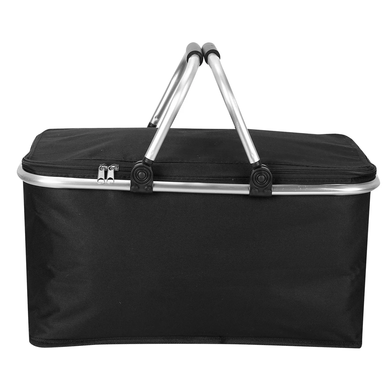 30L Insulated Picnic Basket Cooler Collapsible Food Delivery Storage