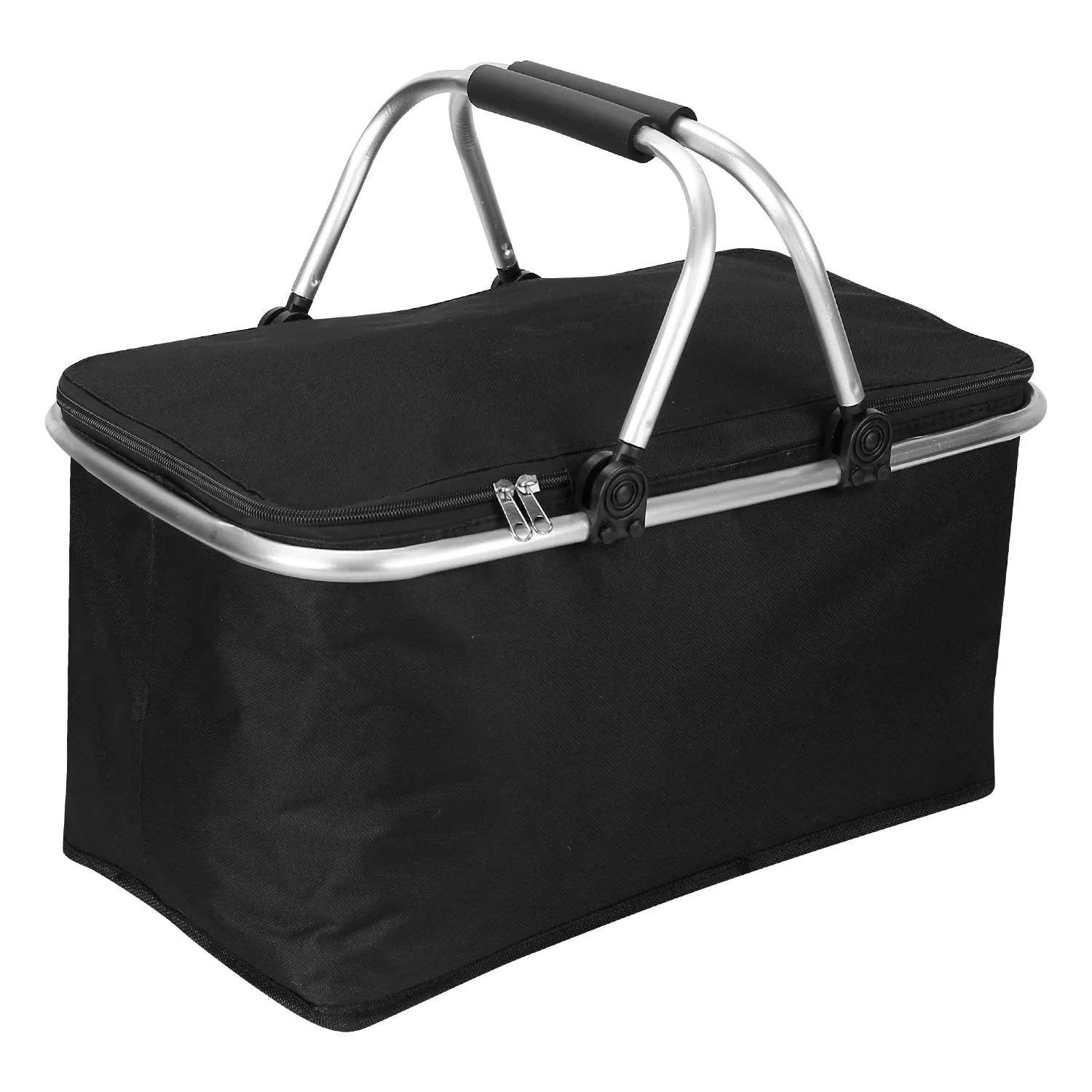 30L Insulated Picnic Basket Cooler Collapsible Food Delivery Storage