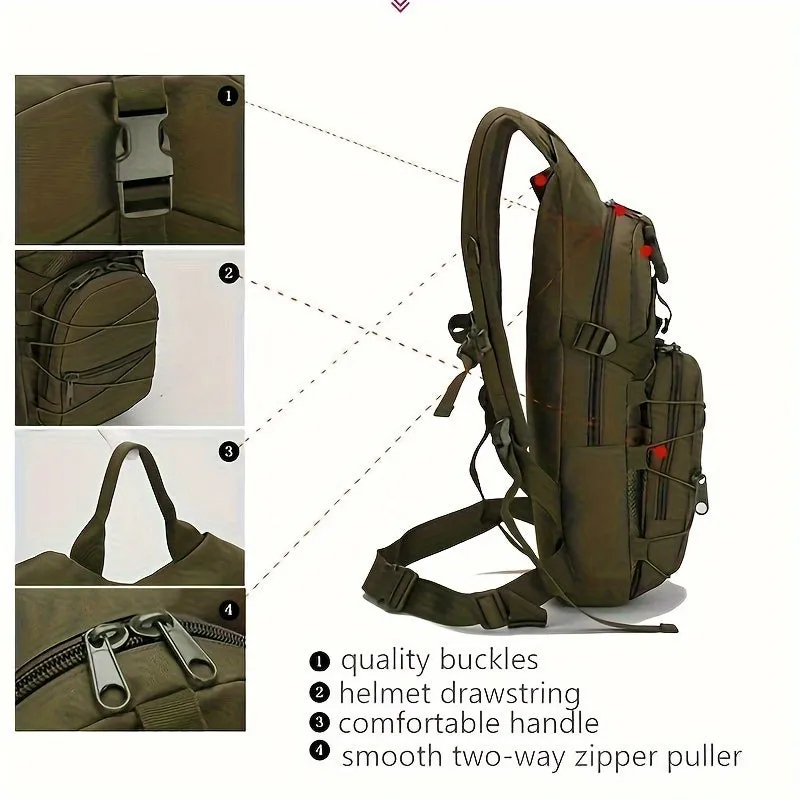 3.96-Gallon Outdoor Cycling Nylon Backpack | 6 Colors Available