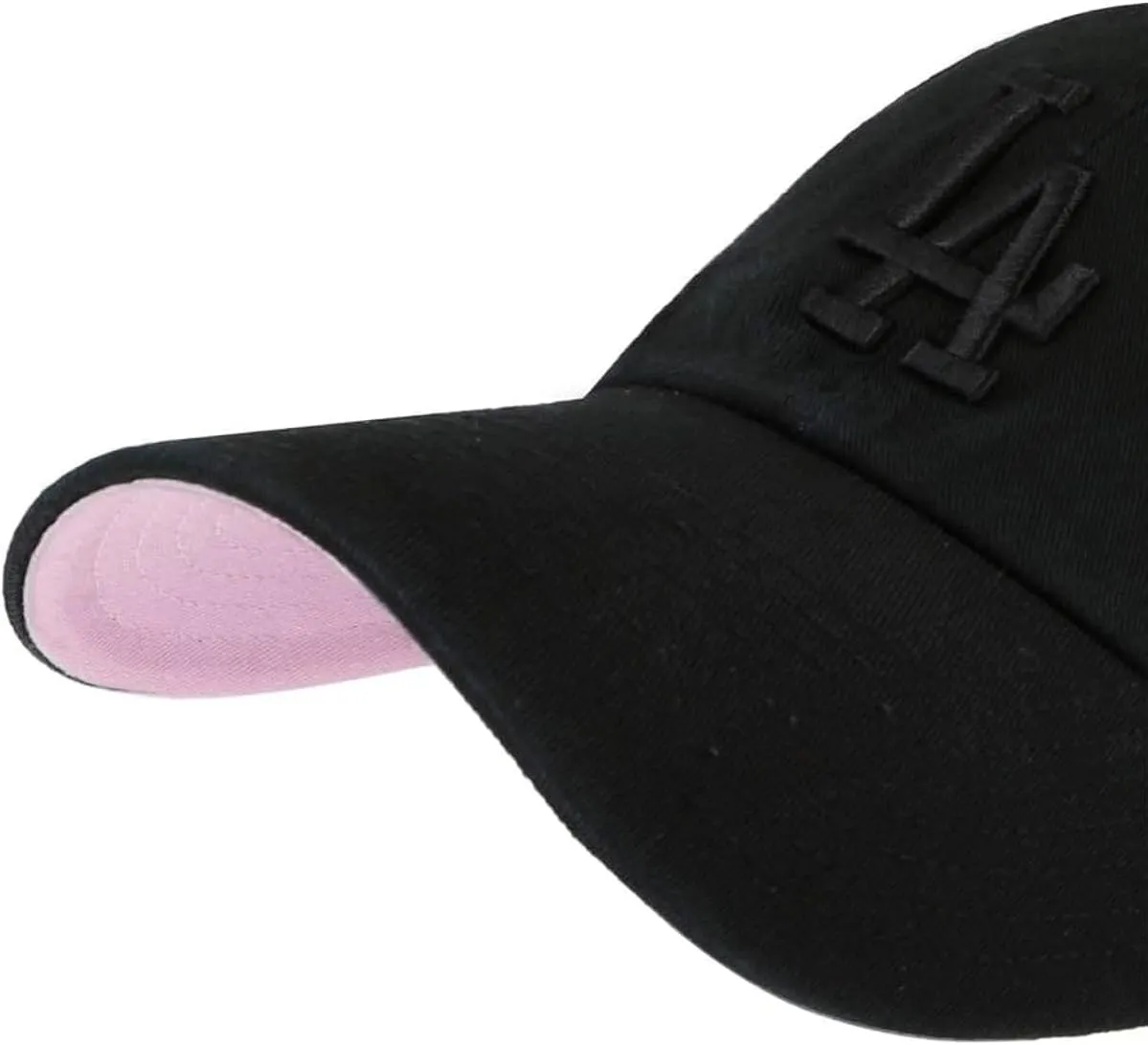 '47 MLB Kelly Green Primary Logo Clean Up Adjustable Strap Hat Cap, Adult One Size Fits All