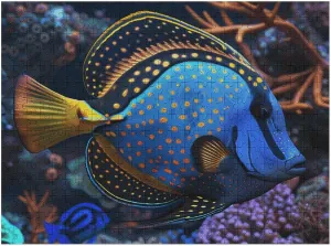 500 PCS Jigsaw Puzzle for Adults Wooden Challenging Puzzle Colorful Tropical Fish Custom Personalized Picture Puzzle for Adults & Kids Family Game Nights Wooden Puzzle