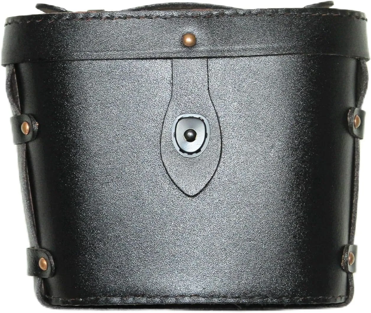 6x30 M3 Series Binoculars Case Black Brown Leather Case with Adjustable Leather Strap 6x 8x (Black)