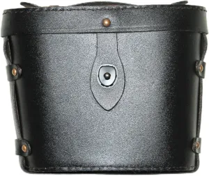 6x30 M3 Series Binoculars Case Black Brown Leather Case with Adjustable Leather Strap 6x 8x (Black)