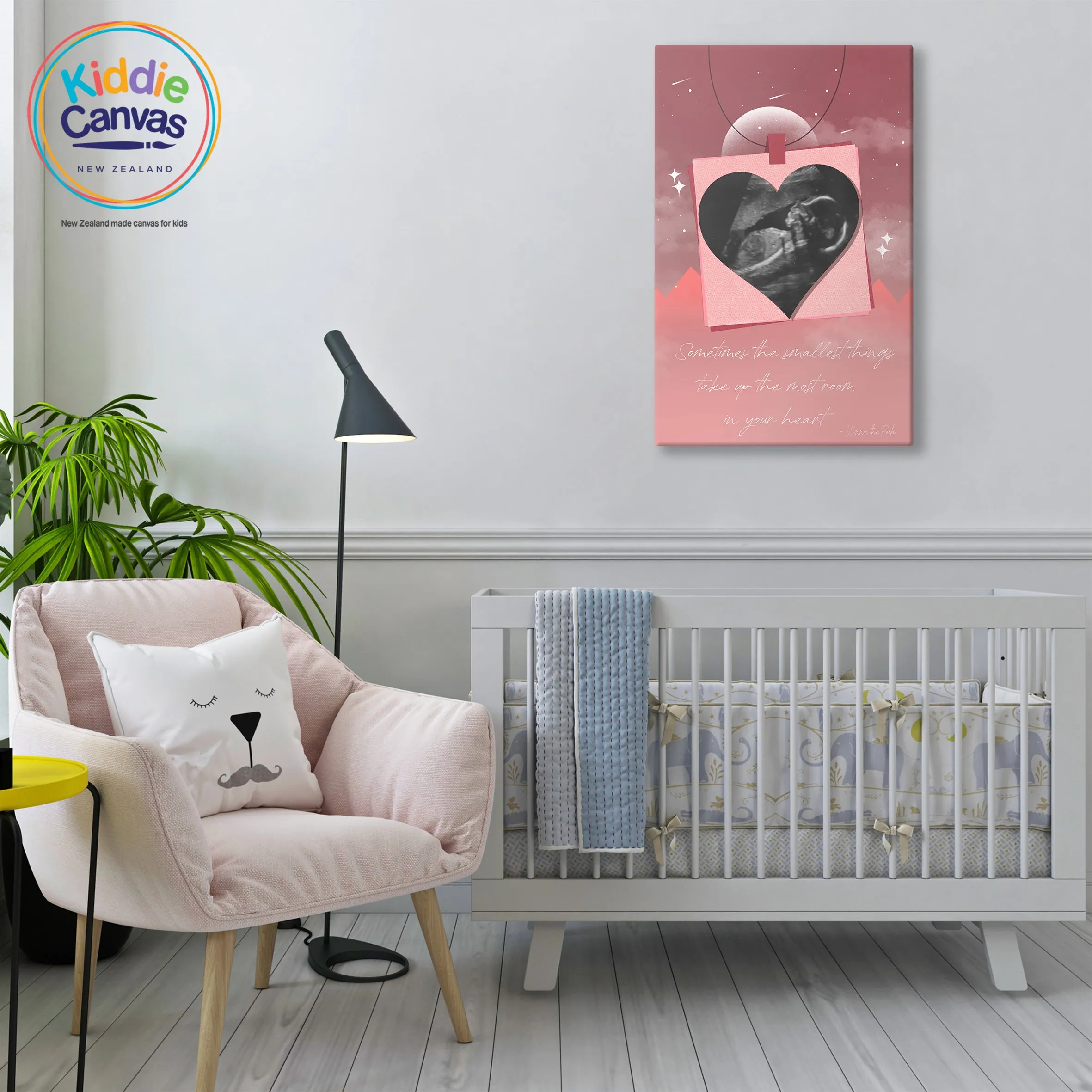 79. Sonogram girl 2 - KIDS CANVAS -