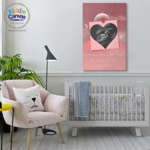 79. Sonogram girl 2 - KIDS CANVAS -