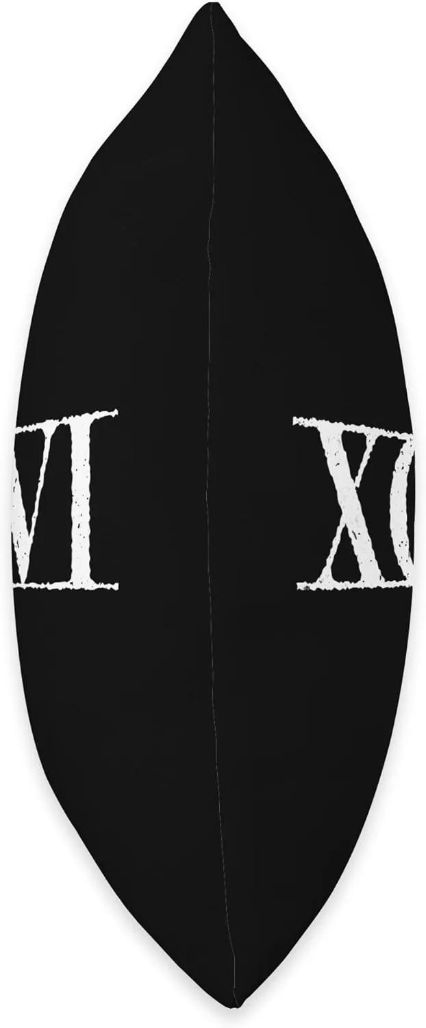96 XCVI ~ with Lines Throw Pillow