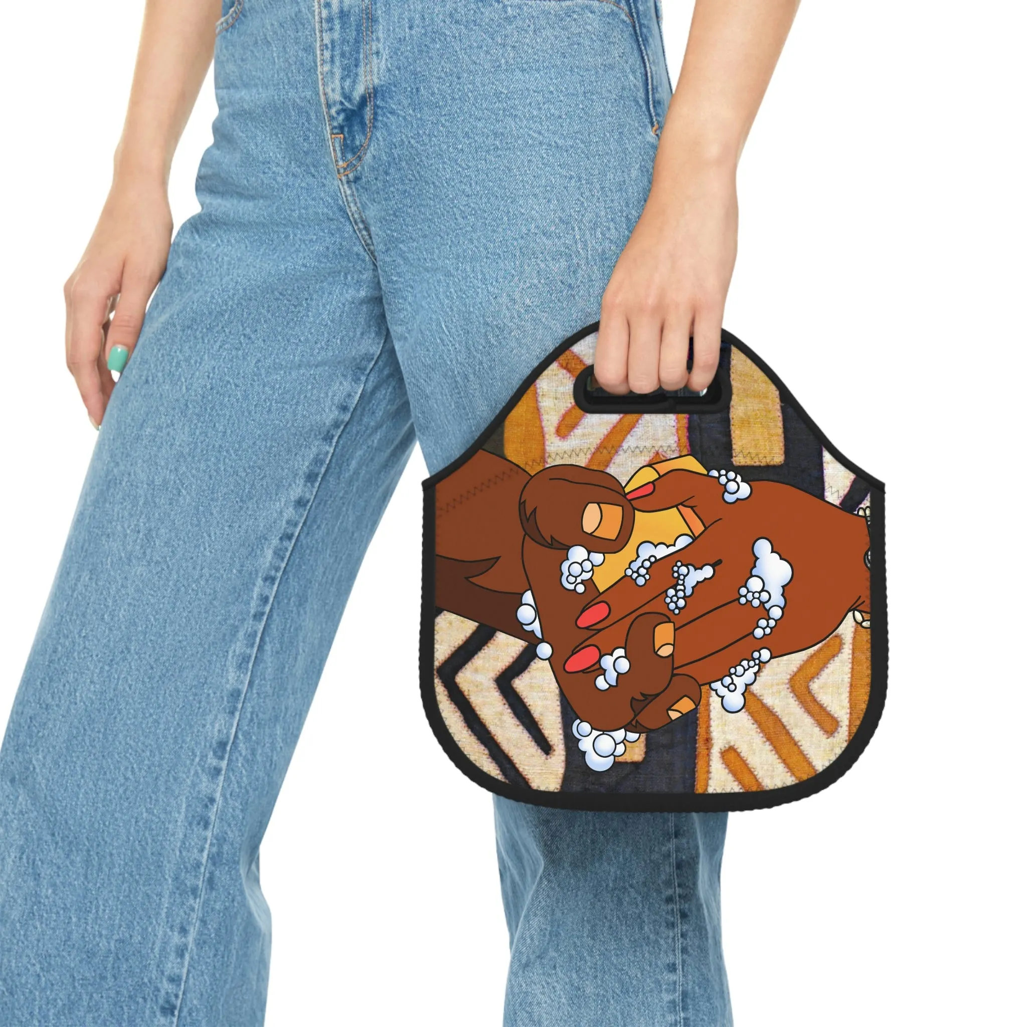 A Show of Hands Neoprene Lunch Bag