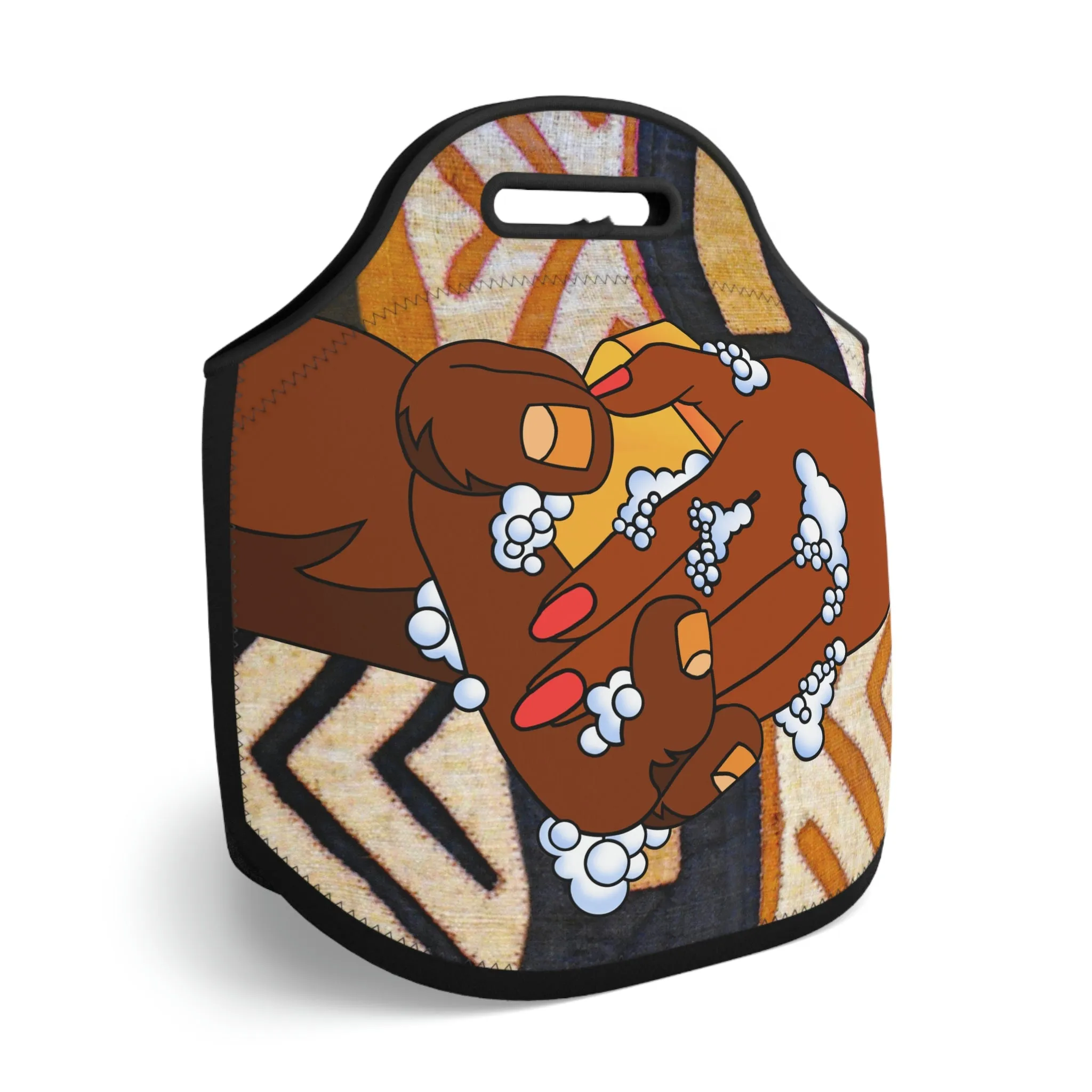 A Show of Hands Neoprene Lunch Bag