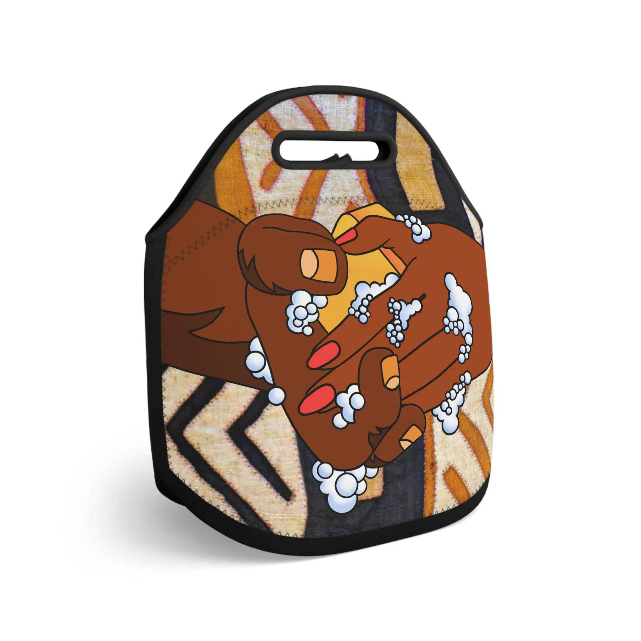 A Show of Hands Neoprene Lunch Bag
