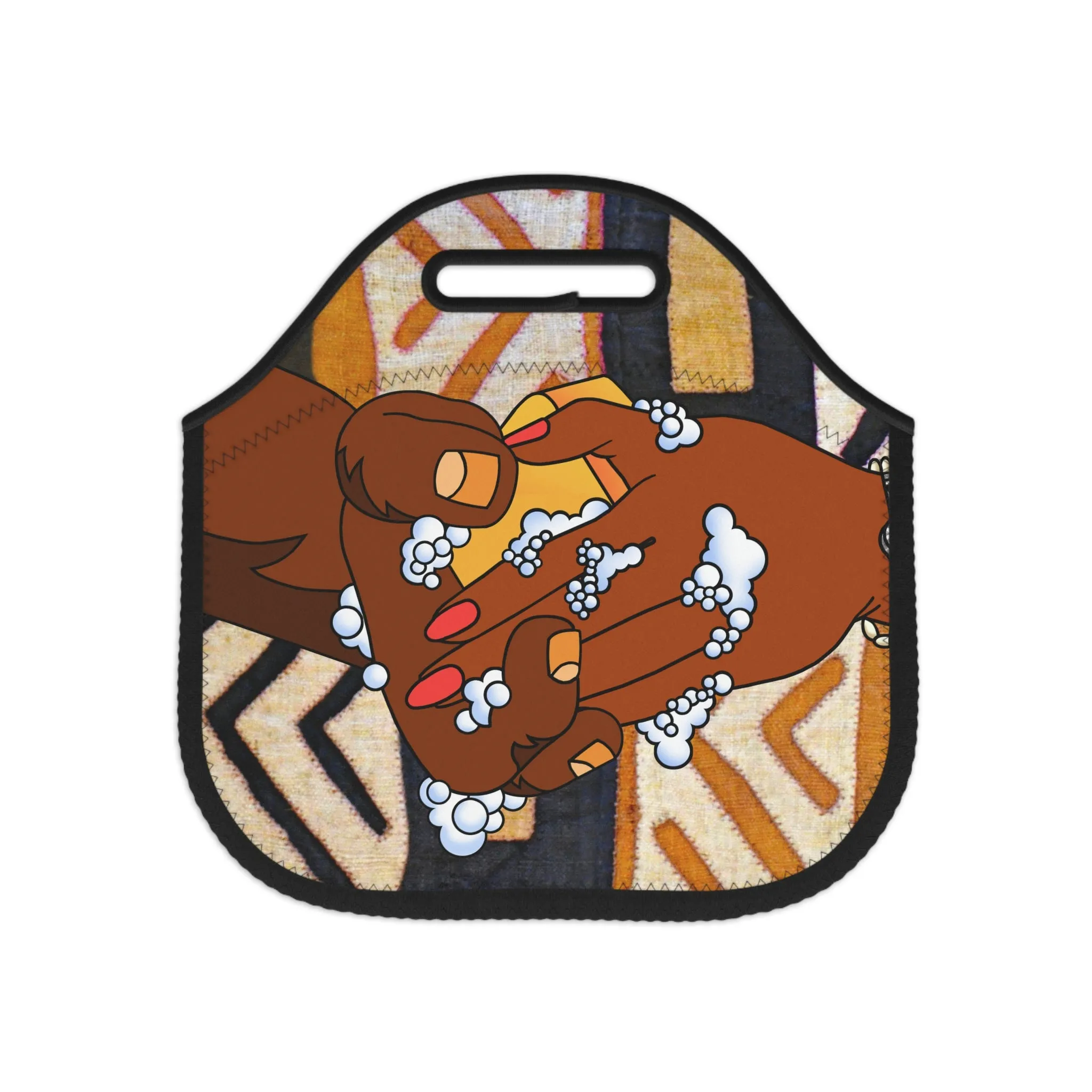 A Show of Hands Neoprene Lunch Bag