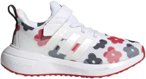 adidas Fortarun 2.0 Cloudfoam Elastic Lace Top Strap Shoes Kids', White, Size 5.5