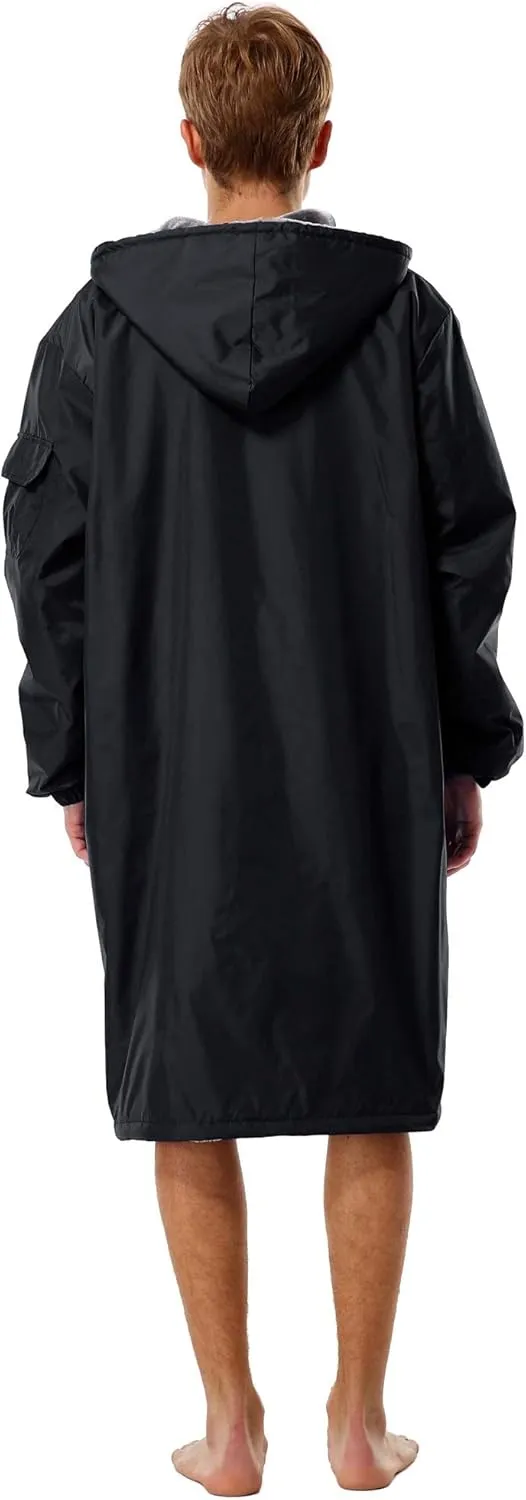 Adoretex Unisex Adult & Youth Faux Fur Lining Swim Parka