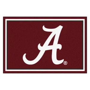 Alabama Crimson Tide Ncaa 5x8 Rug (60"x92")