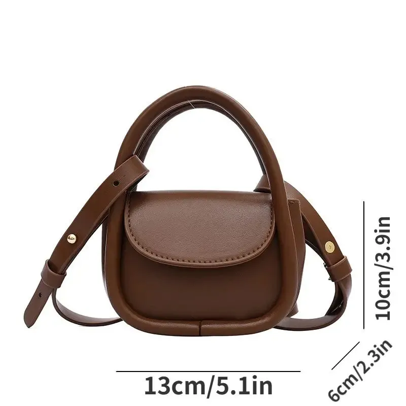 Alexia | Trendy Mini Crossbody Saddle Bag – Stylish & Functional