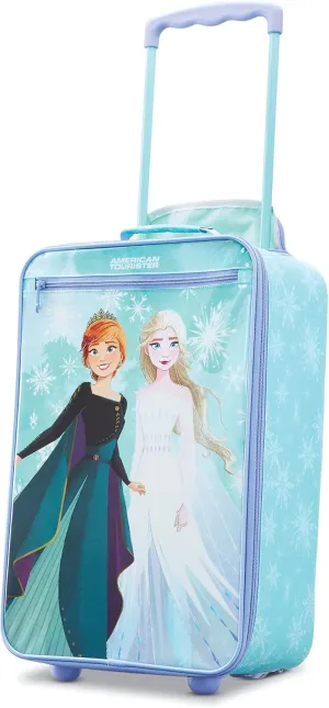 American Tourister Disney Softside Upright Luggage, Frozen, Carry-On 18-Inch