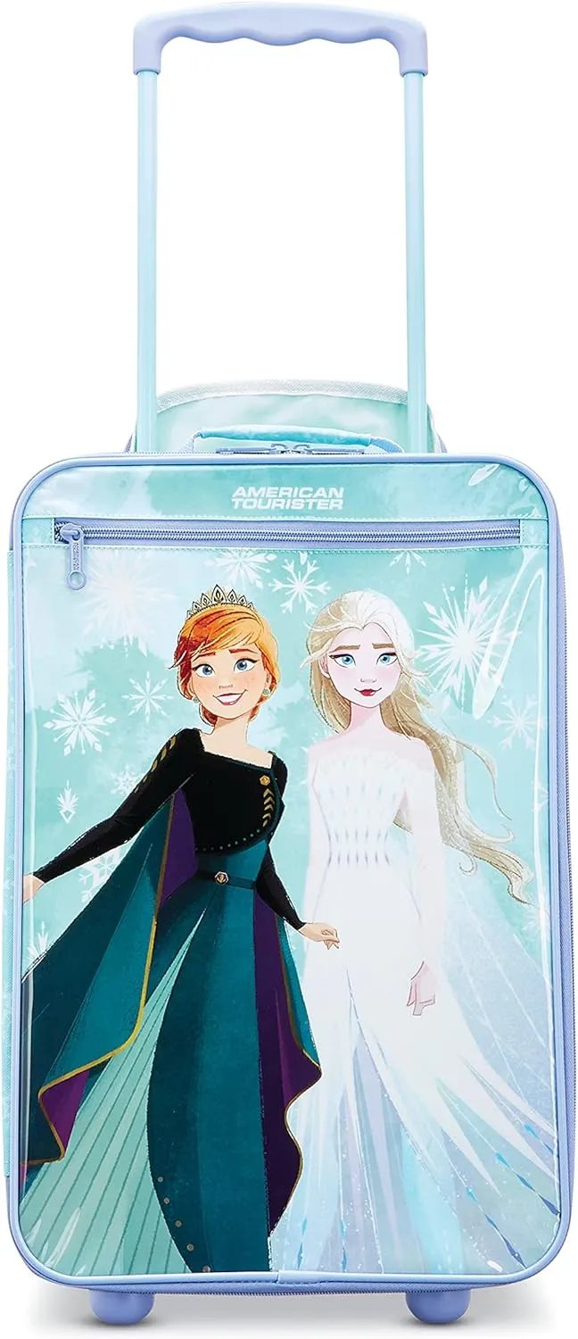 American Tourister Disney Softside Upright Luggage, Frozen, Carry-On 18-Inch