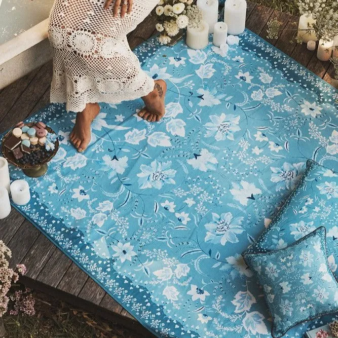 Arctic Folk Picnic Rug