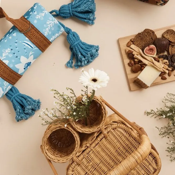 Arctic Folk Picnic Rug