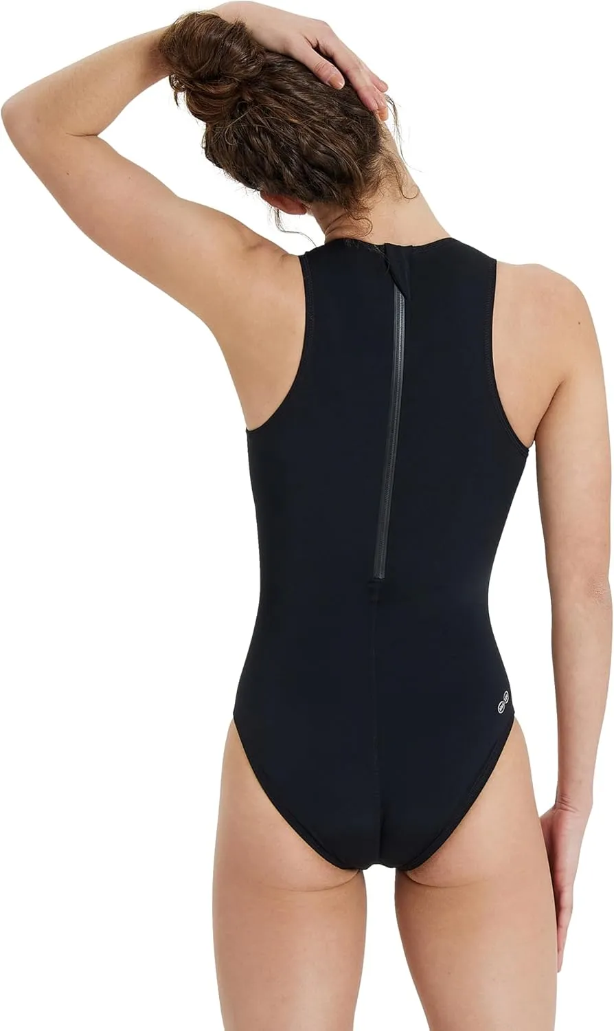 ARENA Women's Team Solid Polo One Piece Swimsuit Water Sports Bathing Suit