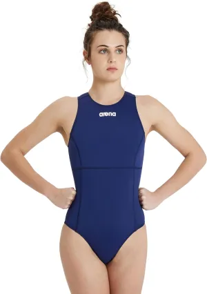 ARENA Women's Team Solid Polo One Piece Swimsuit Water Sports Bathing Suit