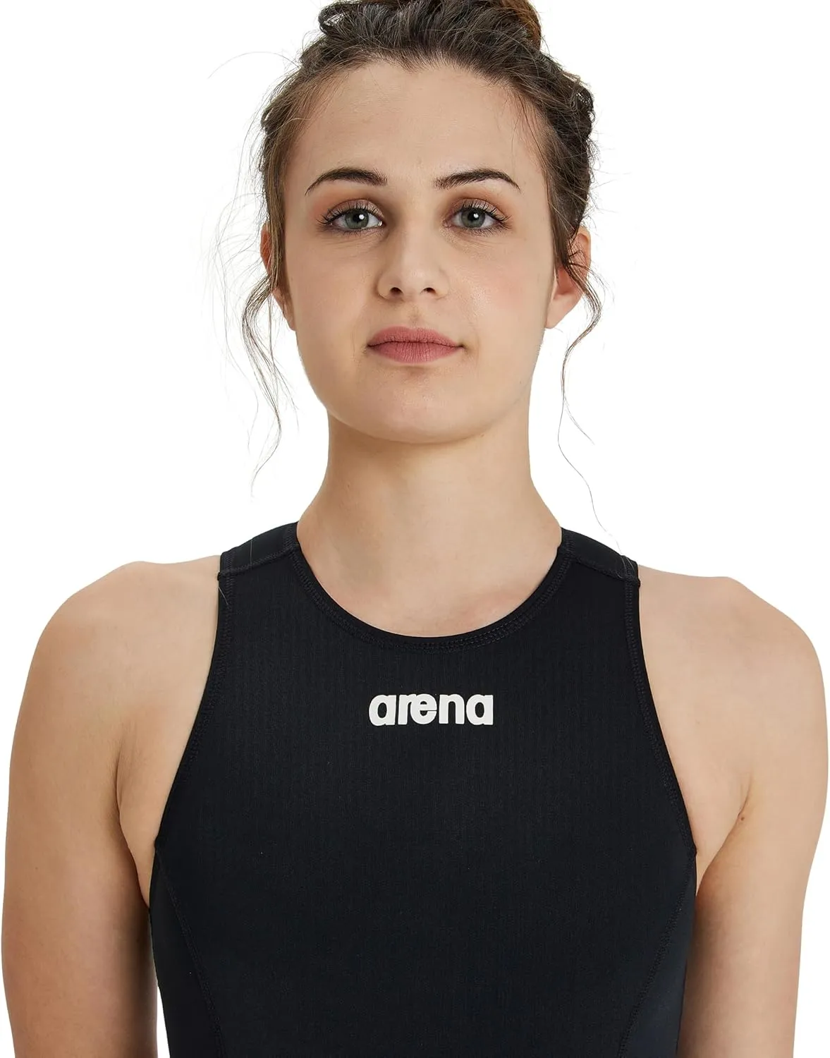 ARENA Women's Team Solid Polo One Piece Swimsuit Water Sports Bathing Suit