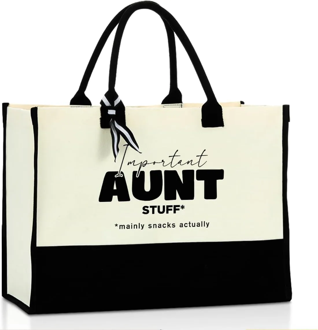 Aunt Gifts Best Aunt Ever Gifts Auntie Gift Ideas Gifts for Aunts from Niece Nephew Canvas Tote Bag Beach Bag Reusable Grocery Shopping Bags Mothers Day Birthday Retirement Thank You Gifts for Aunty
