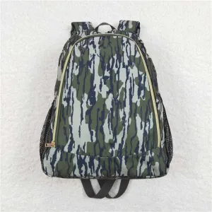 BA0163 Baby Kids Boys Sibling Brother Camo Backpacks Bags