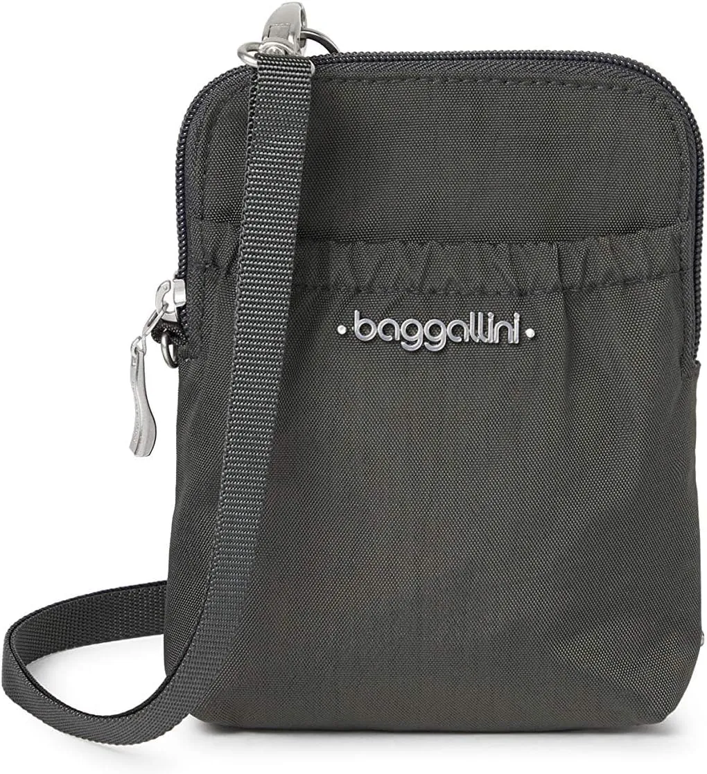 Baggallini Bryant Pouch Small Crossbody Bag for Women - Phone Purse with Crossbody Strap - Lightweight Crossbody Pouch