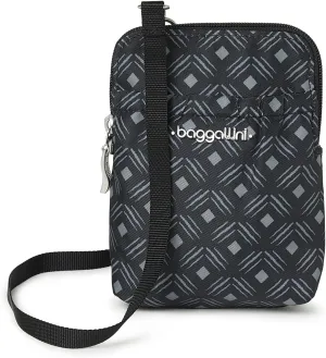 Baggallini Bryant Pouch Small Crossbody Bag for Women - Phone Purse with Crossbody Strap - Lightweight Crossbody Pouch