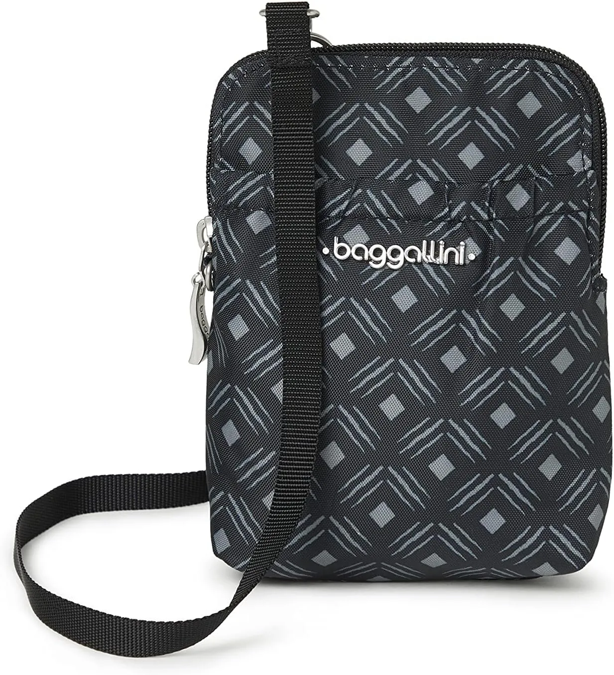Baggallini Bryant Pouch Small Crossbody Bag for Women - Phone Purse with Crossbody Strap - Lightweight Crossbody Pouch
